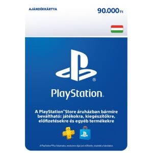 PlayStation Store ajándékkártya 90000 Ft