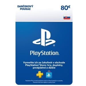 Sony PlayStation Store predplatená karta 80 €