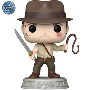 POP! Movies: Indiana Jones with Whip (Indiana Jones and the Temple of Doom) Special Edition, použitý, záruka 12 mesiacov POP-1369
