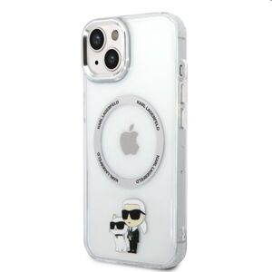 Puzdro Karl Lagerfeld MagSafe IML Karl and Choupette NFT pre Apple iPhone 14 Plus, transparentné 57983112454