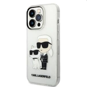 Zadný kryt Karl Lagerfeld MagSafe IML pre Apple iPhone 14 Pro, transparentná 57983112447