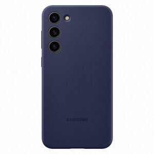 Puzdro Silicone Cover pre Samsung Galaxy S23 Plus, navy EF-PS916TNEGWW