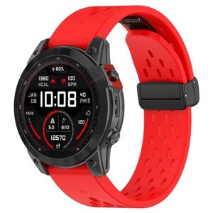 Remienok Safe Wristband červený pre Garmin Fenix 7X Pro