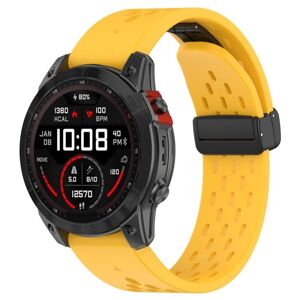 Remienok Safe Wristband žltý pre Garmin Fenix 7X Pro