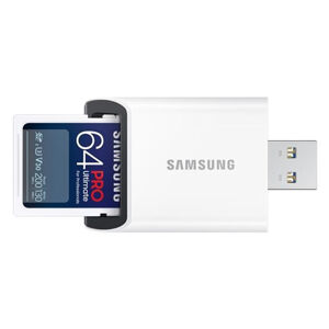 Samsung SDXC 64GB PRO UltimateUSB adaptér MB-SY64SBWW