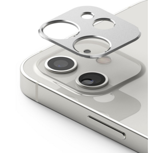 Ochranný kryt na fotoaparát na Apple iPhone 12 Ringke strieborný