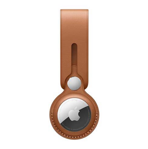 Kožená kľúčenka na Apple AirTag hnedá