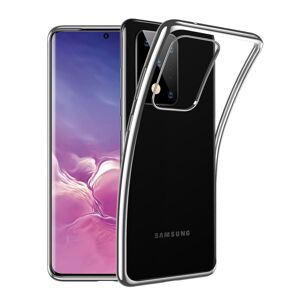 Silikónové puzdro ESR Essential Crown pre Samsung Galaxy S20 Ultra strieborné