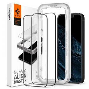 SPIGEN 34705
SPIGEN ALM FC 3D sklo Apple iPhone 14 / iPhone 13 Pro / iPhone 13 čierne - 2 kusy