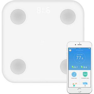 Xiaomi Mi Body Composition Scale 2, inteligentná váha biela