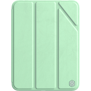 Diárové puzdro na Apple iPad Mini 6 2021 Nillkin Bevel Leather zelené