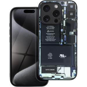 Sklenené puzdro na Apple iPhone 15 Pro Max TECH design 1