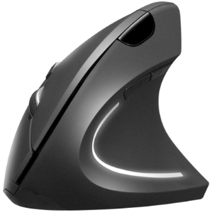 Bezdrôtová myš Sandberg Wired Vertical Mouse čierna