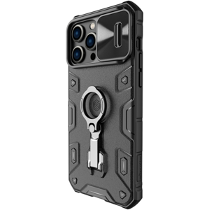 Odolné puzdro na Apple iPhone 14 Pro Max Nillkin CamShield Armor Pro Magnetic čierne