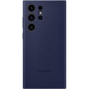 Silikónové puzdro Samsung na Samsung Galaxy S23 Ultra 5G S918 EF-PS918TNE Silicone Cover modré