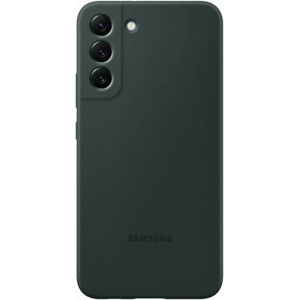 Silikónové puzdro Samsung na Samsung Galaxy S22+ 5G S906 EF-PS906TGE Silicone zelené