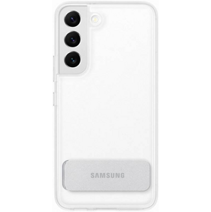 Plastové puzdro Samsung na Samsung Galaxy S22+ 5G S906 EF-JS906CTE Clear Standing transparentné