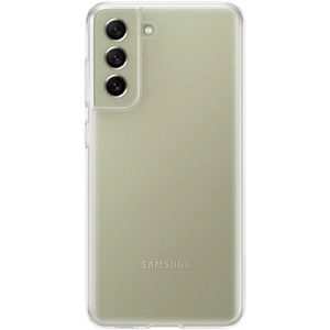 Silikónové puzdro Samsung na Samsung Galaxy S21 FE 5G G990 EF-QG990CTE Premium Clear transparentné