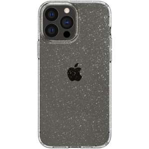 Odolné puzdro na Apple iPhone 13 Pro Spigen Liquid Crystal Glitter transparentné