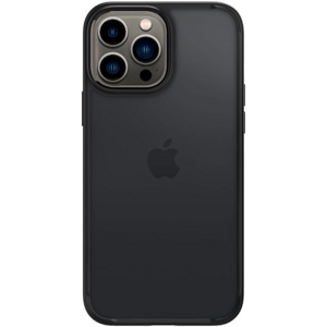 Odolné puzdro na Apple iPhone 13 Pro Max Spigen Ultra Hybrid Matte Frost čierne