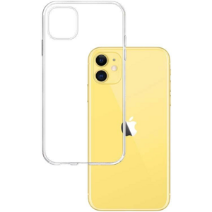 Odolné puzdro na Apple iPhone 11 3mk Clear TPU transparentné