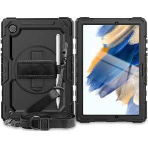 Odolné puzdro na Samsung Galaxy Tab A8 10.5 Tech-protect Solid360 čierne