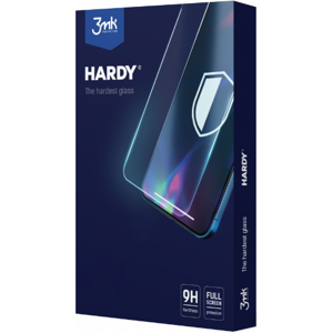 Tvrdené sklo na Apple iPhone 12 Pro Max 3MK Hardy celotvárové čierne