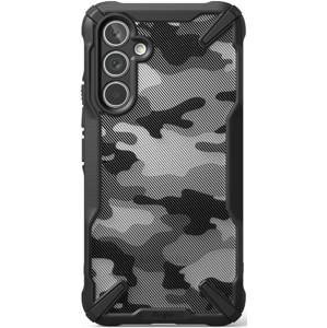 Odolné puzdro na Samsung Galaxy A54 5G A546 Fusion-X Camouflage čierne