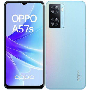 OPPO A57s, 4/128 GB, Dual SIM, Sky Blue - SK distribúcia