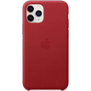 Kožené puzdro Apple na Apple iPhone 11 Pro MWYF2ZM/A Leather Case (PRODUCT)RED