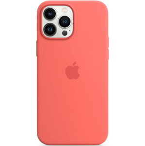 Silikónové puzdro Apple na Apple iPhone 13 Pro Max MM2N3ZM/A Silicone Case with MagSafe Pink Pomelo
