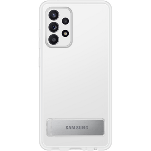 Plastové puzdro Samsung na Samsung Galaxy A52 LTE A525/A52 5G A526/A52s A528 EF-JA525CTE Clear Standing transparentné