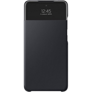 Diárové puzdro Samsung na Samsung Galaxy A52 LTE A525/A52 5G A526/A52s A528 EF-EA525PBE S-View čierne