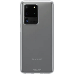 Silikónové puzdro Samsung na Samsung Galaxy S20 Ultra G988 EF-QG988TTE Clear transparentné