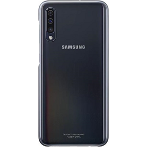 Silikónové puzdro Samsung na Samsung Galaxy A50 LTE A505 EF-AA505CBEGWW Gradation Cover čierne