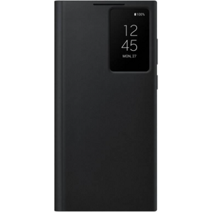 Diárové puzdro Samsung na Samsung Galaxy S22 Ultra 5G S908 EF-ZS908CBE Clear View čierne