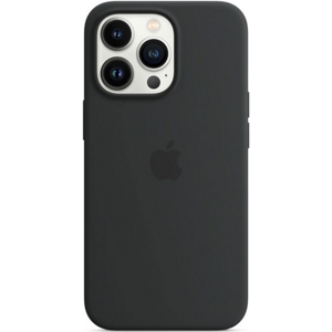 Silikónové puzdro Apple na Apple iPhone 13 Pro Max MM2U3ZM/A Silicone Case with MagSafe Midnight (Poškodené balenie)