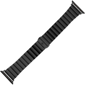 Náhradný remienok na Apple Watch 38/40/41mm COTECi Stainless Steel Strap Black