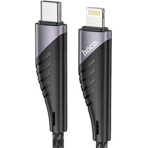Kábel HOCO Freeway U95, USB-C na Lightning 8-pin PD20W 3A, 1,2m, čierny