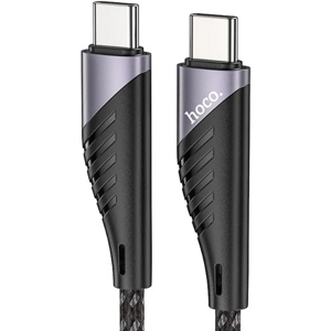 Kábel HOCO Freeway U95, USB-C na USB-C PD60W 3A, 1.5m, čierny