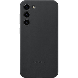 Kožené puzdro Samsung na Samsung Galaxy S23+ 5G S916 EF-VS916LBE Leather Cover Black