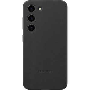 Kožené puzdro Samsung na Samsung Galaxy S23 5G S911 EF-VS911LBE Leather Cover Black