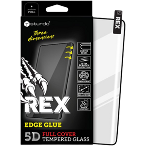 Tvrdené sklo na Honor Magic5 Pro 5G Sturdo REX 10H 5D celotvárové čierne