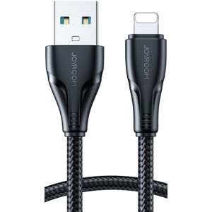 Joyroom S-Ul012A11, USB-A na Lightning, 2.4A, 0.25m, čierny