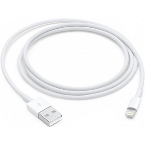 Kábel Apple MD818ZM/A, USB-A na Lightning, 1m, biely (Bulk)