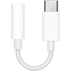 Redukcia Apple MU7E2ZM/A, USB-C(M) na 3.5mm audio jack(F), biela (Blister)