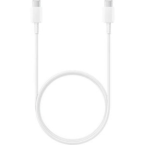 Kábel Samsung EP-DA705BWE, USB-C na USB-C, 3A, 1m, biely (Blister)