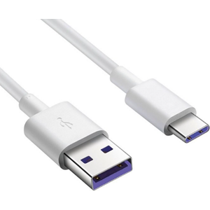 Kábel Huawei AP71, USB-A na USB-C, 5A, 1m, biely (Blister)