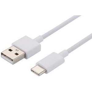 Kábel Xiaomi, USB-A na USB-C, 1m, biely (Bulk)