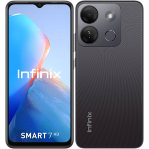 Infinix Smart 7 HD, 2/64 GB, Dual SIM, Ink Black - SK distribúcia